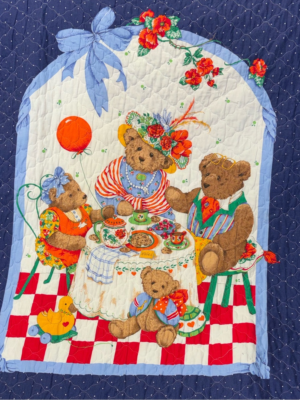 1990 Teddy Bear Tea Party  Cranston print